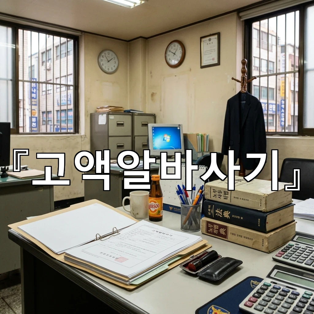 고액알바사기 처음 마주한 순간 알아두면 좋은 대응의 흐름