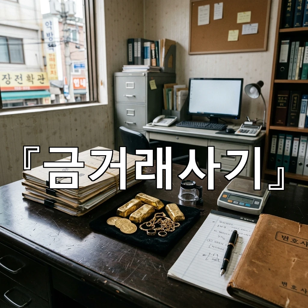 금거래사기 피해를 줄이려면 계약 전 무엇부터 봐야 할까