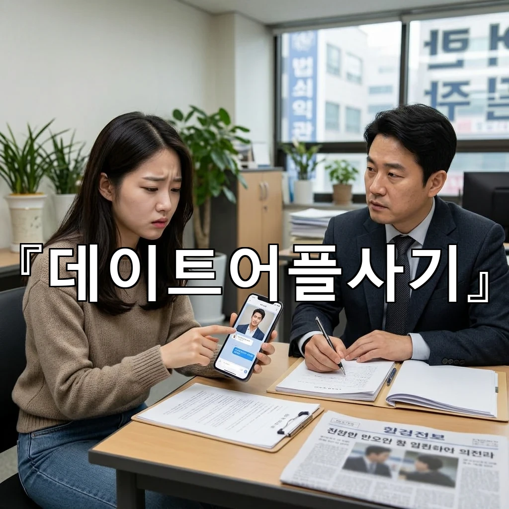 데이트어플사기 첫 만남의 흐름에서 확인해야 할 핵심 신호들