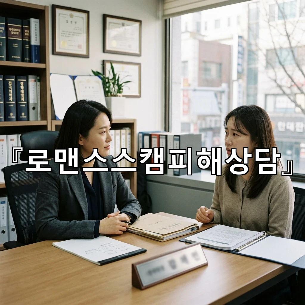 로맨스스캠피해상담 처음 의심이 들 때 확인할 흐름과 대응 순서