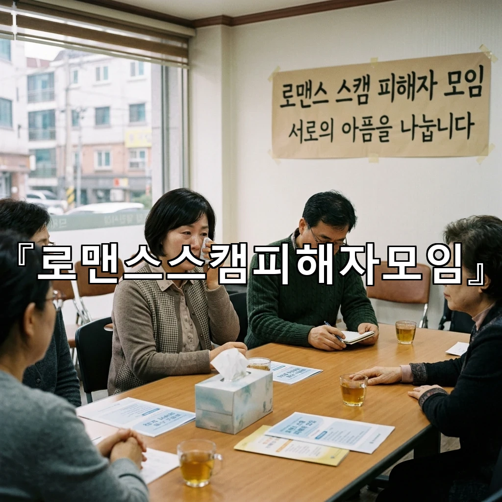 로맨스스캠피해자모임 다시 마주한 마음을 천천히 세우는 기록
