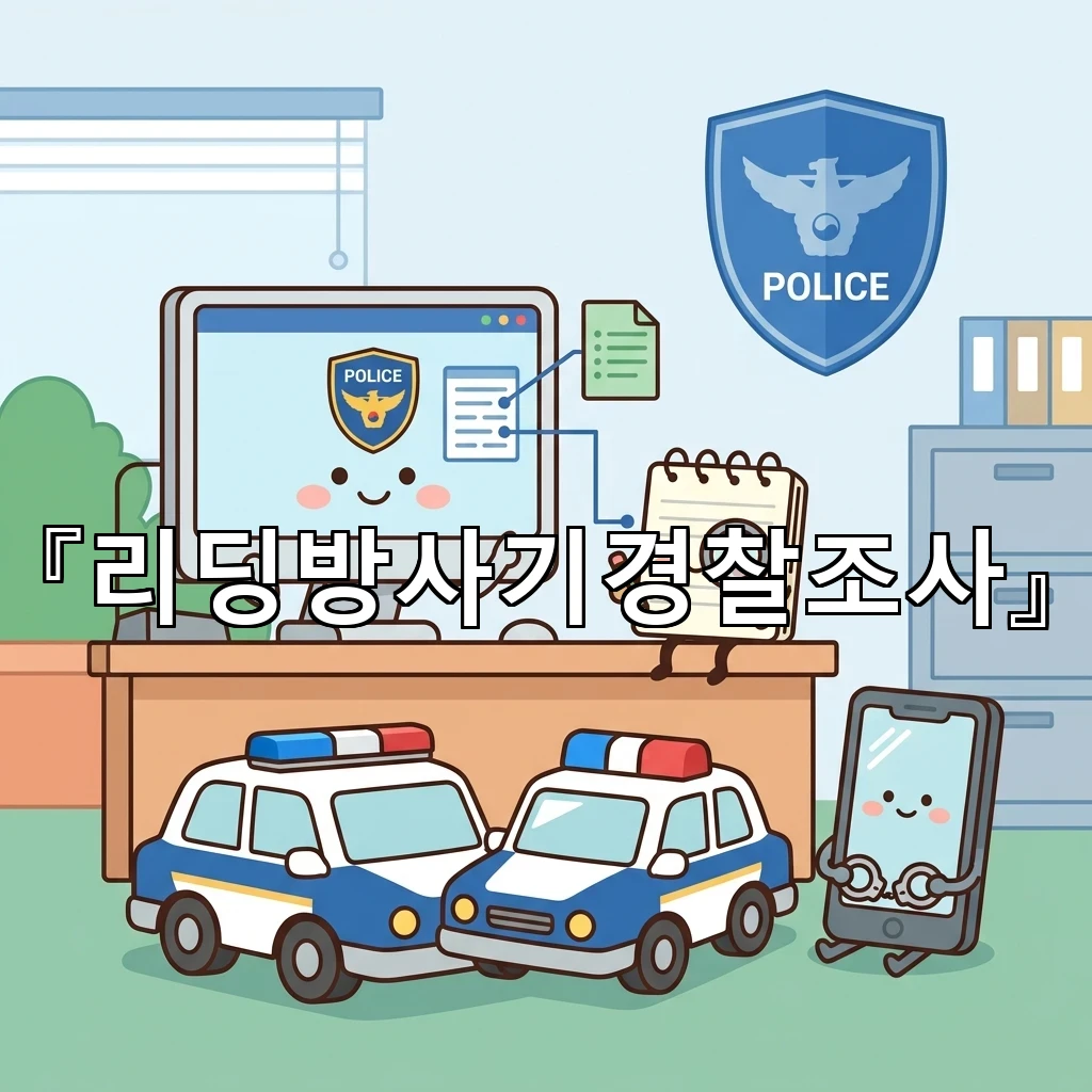 리딩방사기경찰조사 시작 전 놓치기 쉬운 진술 정리와 대응 흐름
