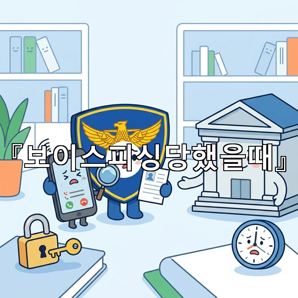 보이스피싱당했을때 가장 먼저 챙겨야 할 기록과 대응 방향