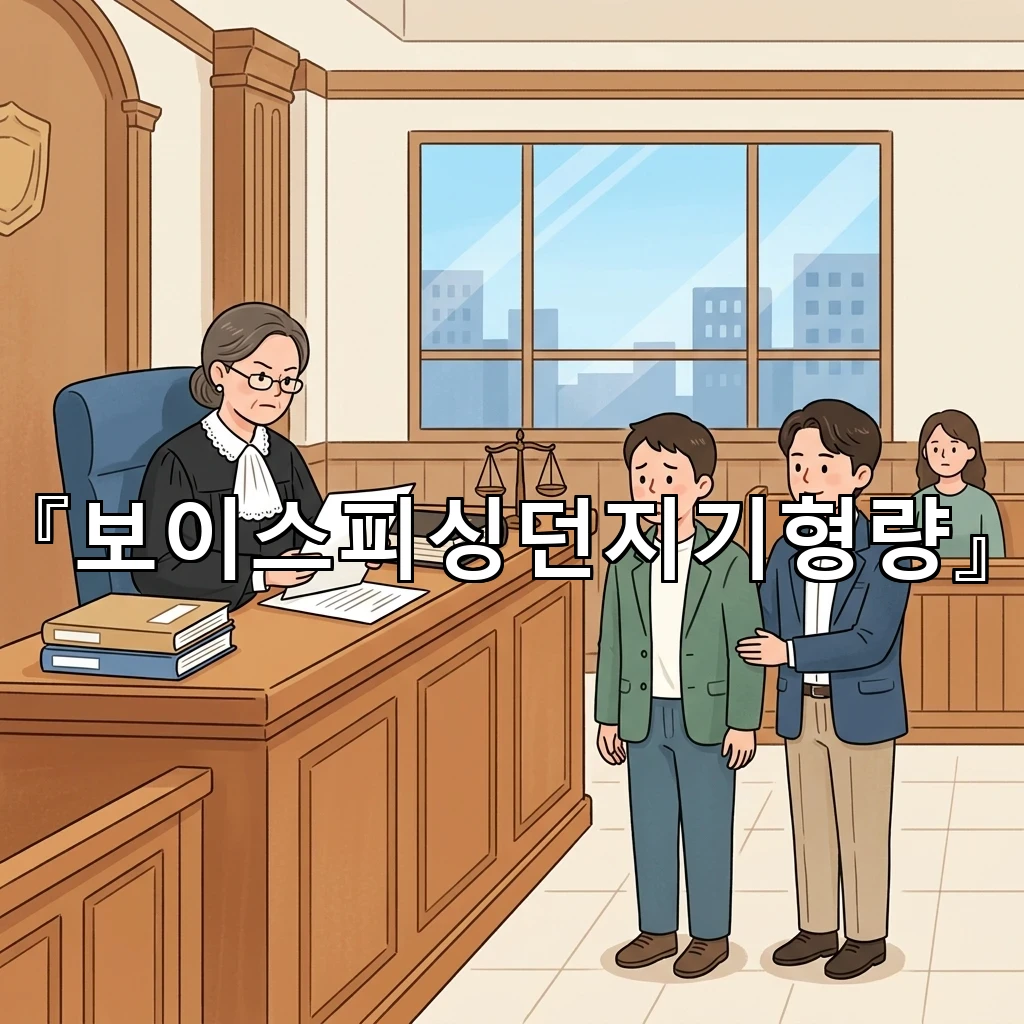 보이스피싱던지기형량 사건의 흐름과 판단 기준을 차분히 살펴보기