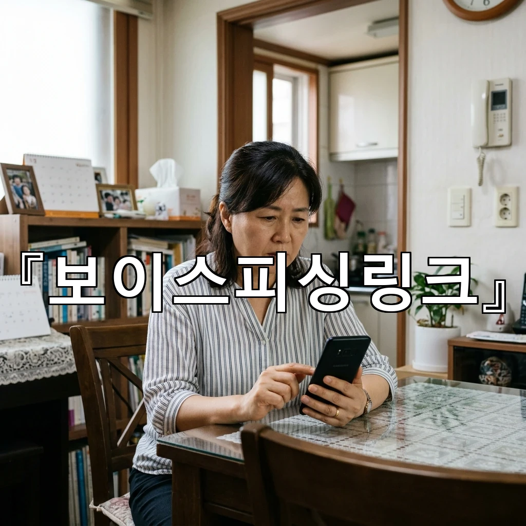 보이스피싱링크 클릭 전 화면의 작은 신호부터 살피는 습관