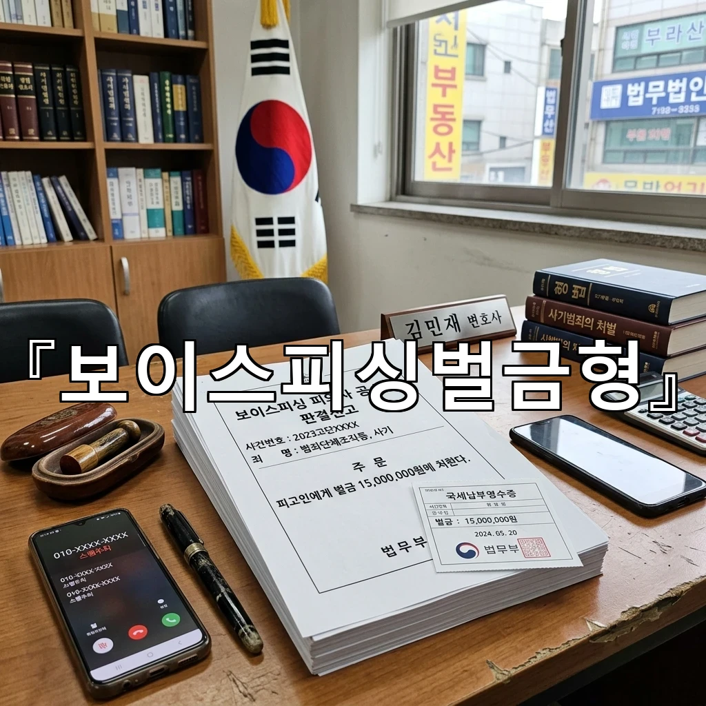 보이스피싱벌금형 초기 대응이 결과를 바꾸는 핵심 흐름 정리