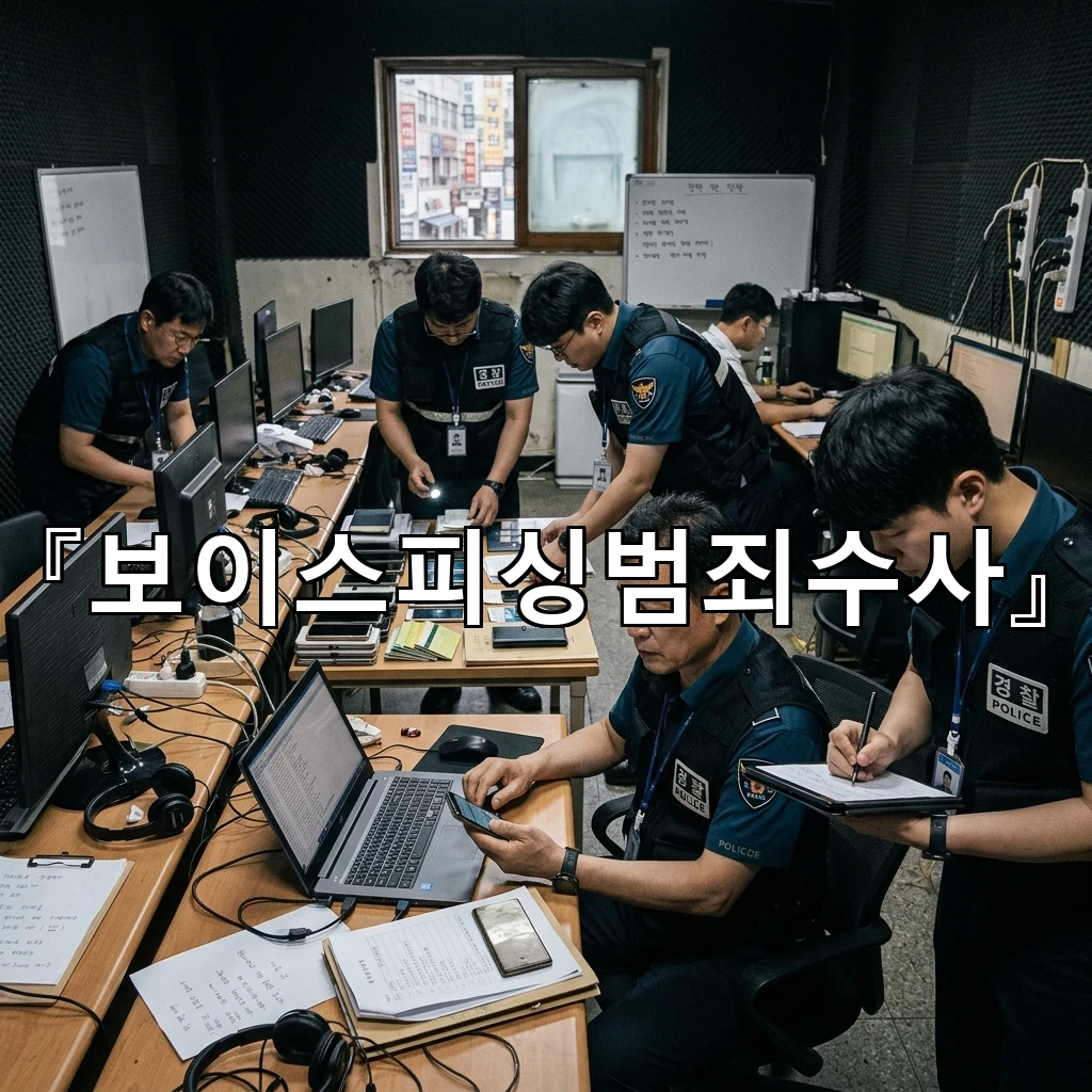 보이스피싱범죄수사 흐름을 읽는 초기 대응의 핵심과 기록 정리