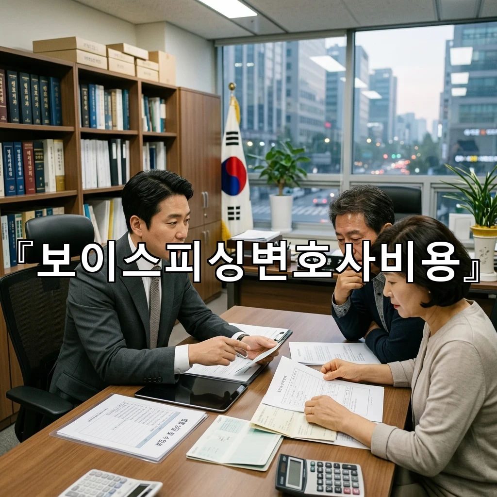 보이스피싱변호사비용 사건에서 달라지는 대응 흐름과 판단의 순서