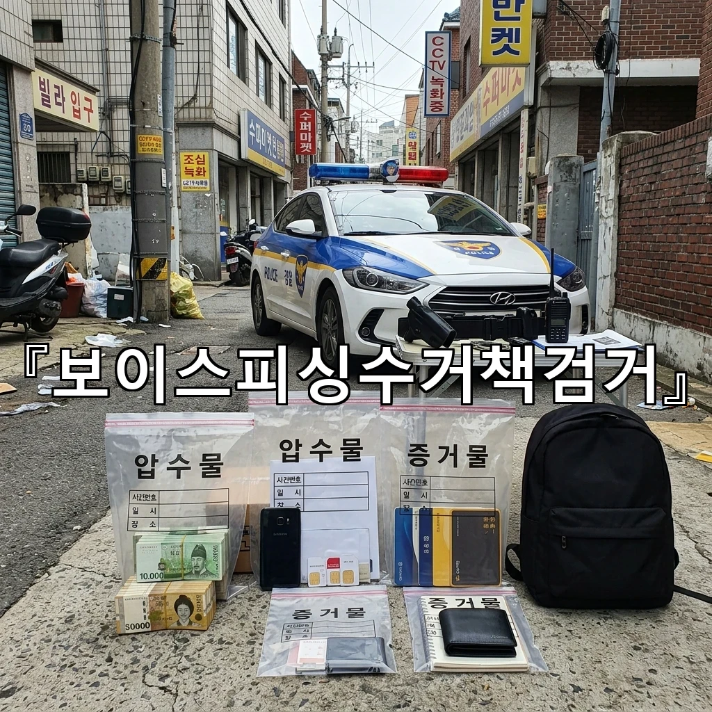 보이스피싱수거책검거 새벽 골목 추적 끝에 드러난 현장 기록