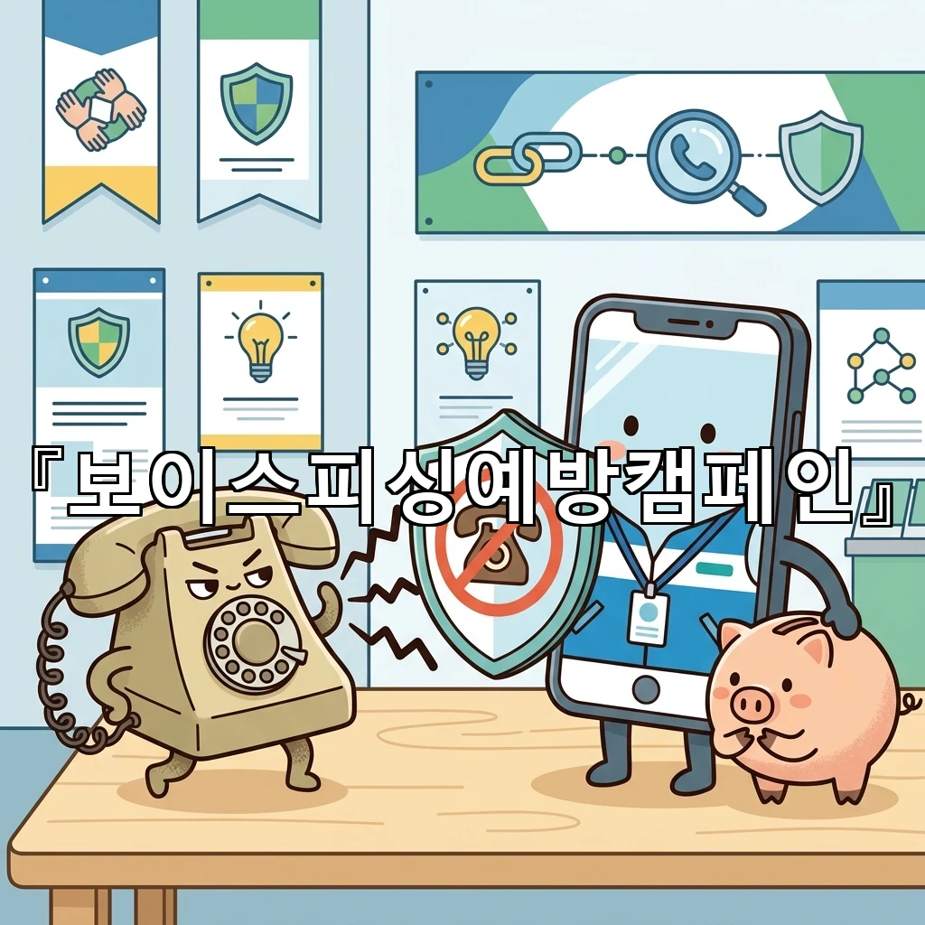 보이스피싱예방캠페인 일상 속 경계가 만드는 안전한 대화의 습관