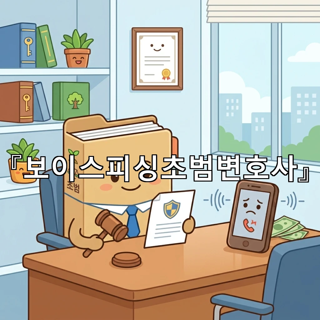 보이스피싱초범변호사 첫 대응이 결과를 가르는 순간을 짚어봅니다