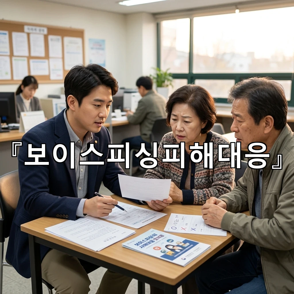 보이스피싱피해대응 의심 징후를 놓치지 않는 생활 속 점검 기준