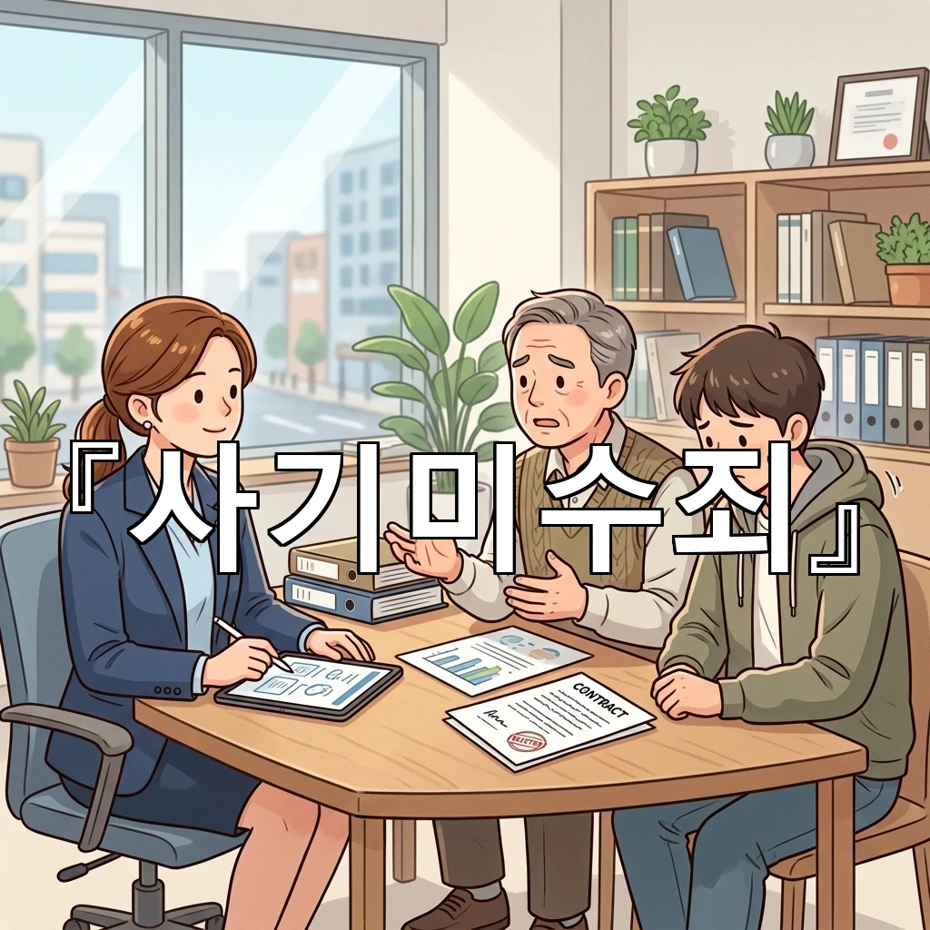사기미수죄 사건에서 진술보다 먼저 점검할 핵심 쟁점을 풀어내기