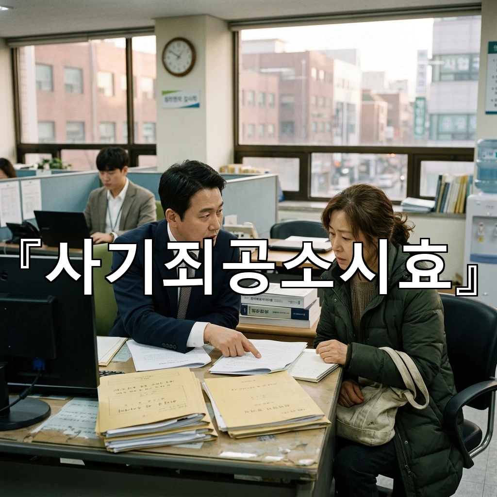 사기죄공소시효 흐름을 짚으며 사건마다 달라지는 판단 기준 안내