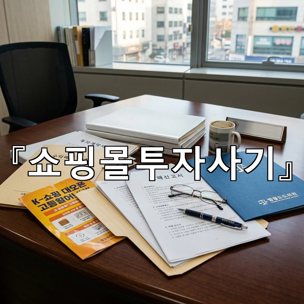 쇼핑몰투자사기 계약 전 확인할 흐름과 문서 정리 기준 안내