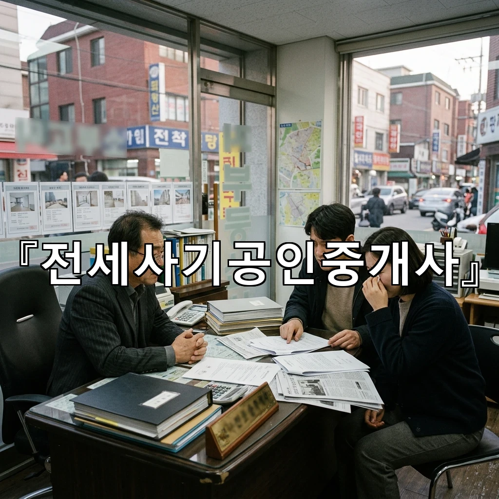 전세사기공인중개사 서류와 말의 간극을 읽는 조용한 확인의 기술