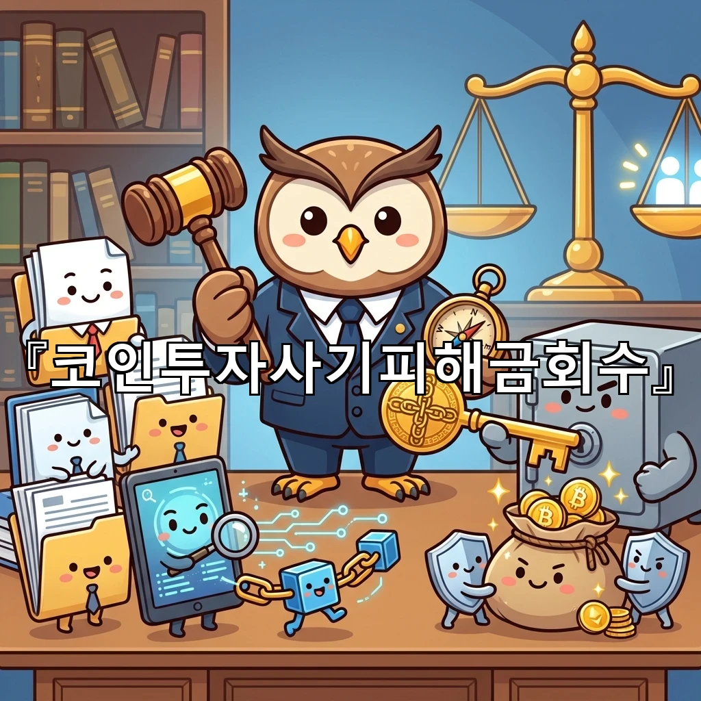 코인투자사기피해금회수 뒤늦게 알아도 놓치지 않는 대응의 흐름