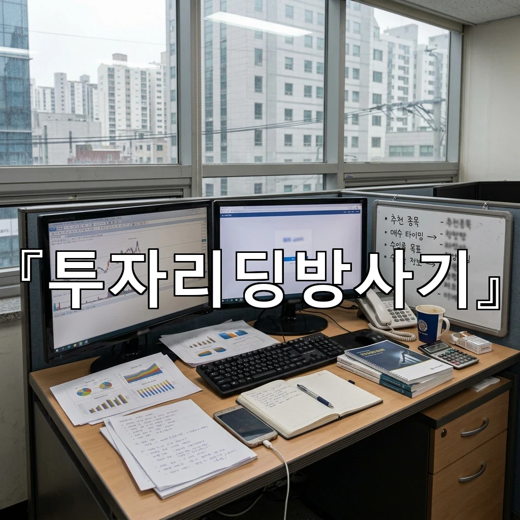 투자리딩방사기 손실 뒤에 남는 흔적을 차분히 살피는 방법 안내