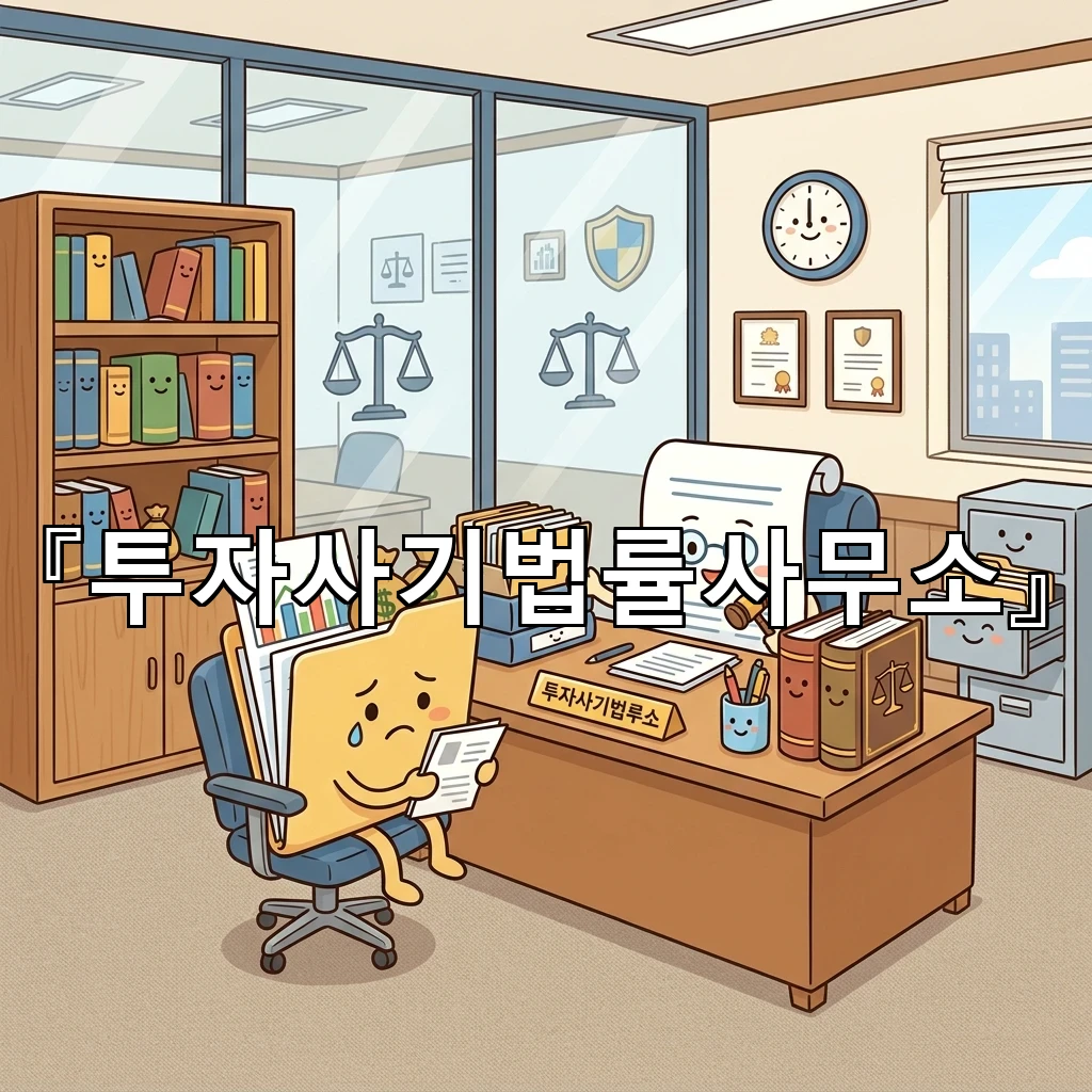 투자사기법률사무소 주변의 말보다 자료를 우선하는 판단의 출발점