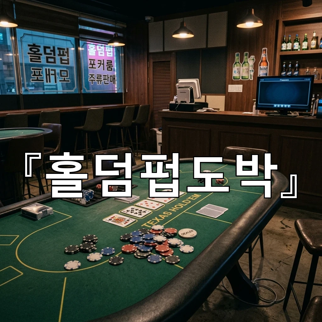 홀덤펍도박 사건에서 놓치기 쉬운 핵심 쟁점을 짚어봅니다