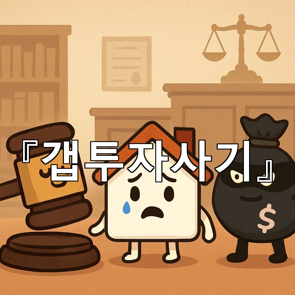 갭투자사기 계약 전 반드시 살펴야 할 현장 신호와 대응 순서