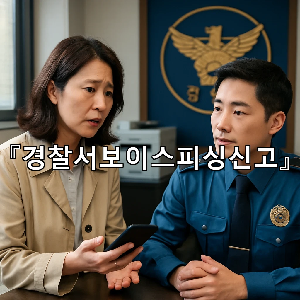 경찰서보이스피싱신고 접수 뒤 확인할 흐름을 차분히 살펴보기