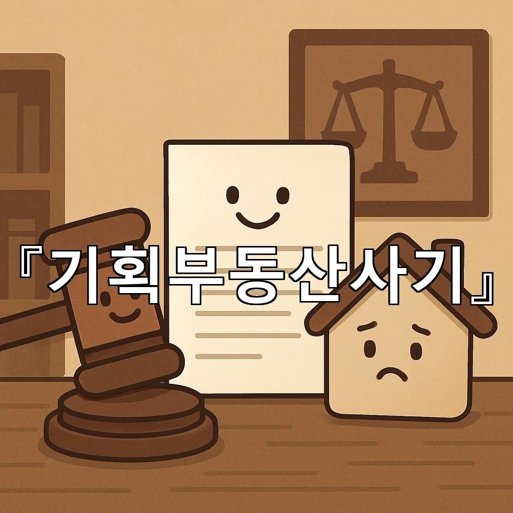 기획부동산사기 낯선 계약서에 숨어든 위험 신호를 읽는 방법