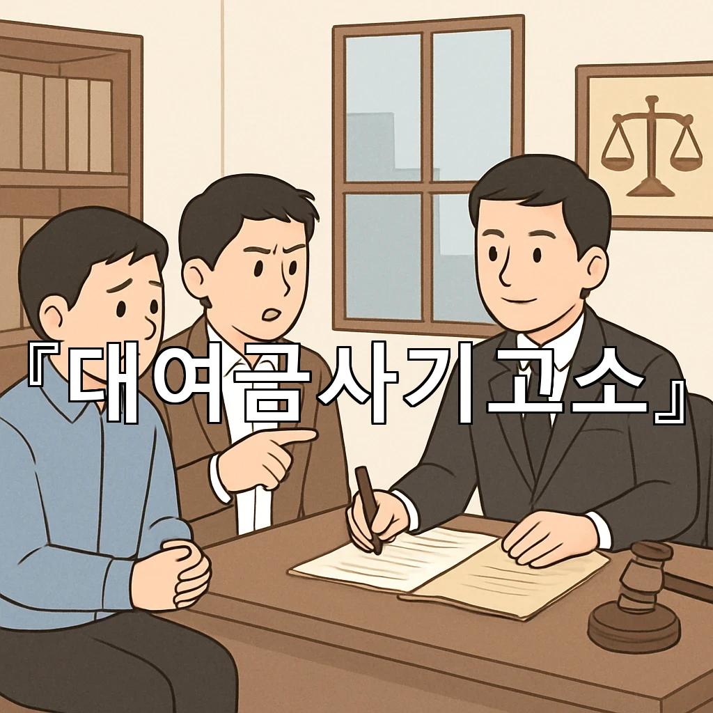 대여금사기고소 처음 마주한 사람들을 위한 절차의 핵심 정리