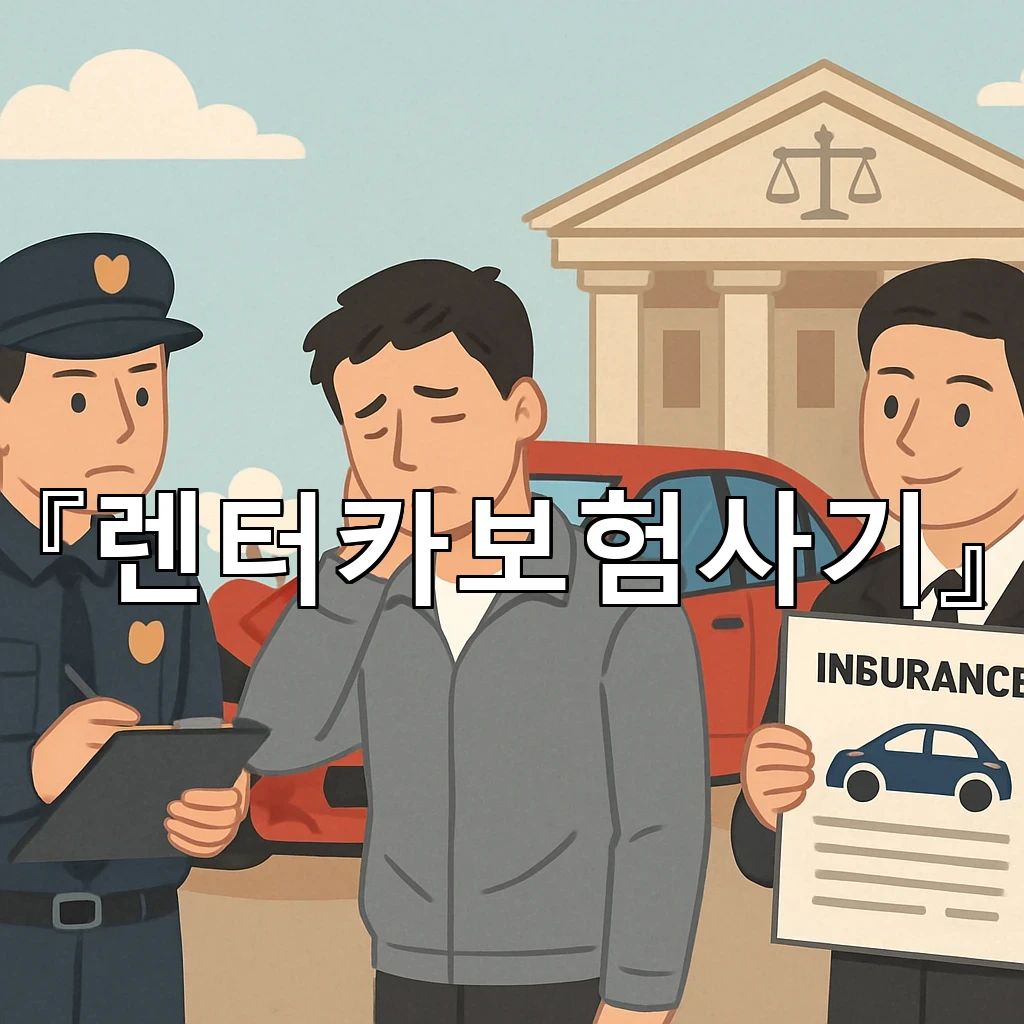 렌터카보험사기 단순한 오해로 끝나지 않는 이유와 대응의 시작점
