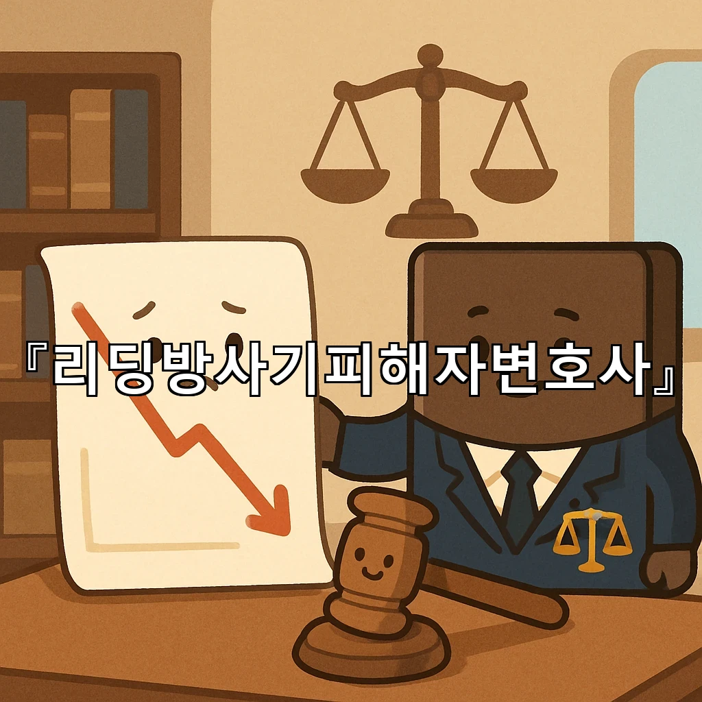 리딩방사기피해자변호사