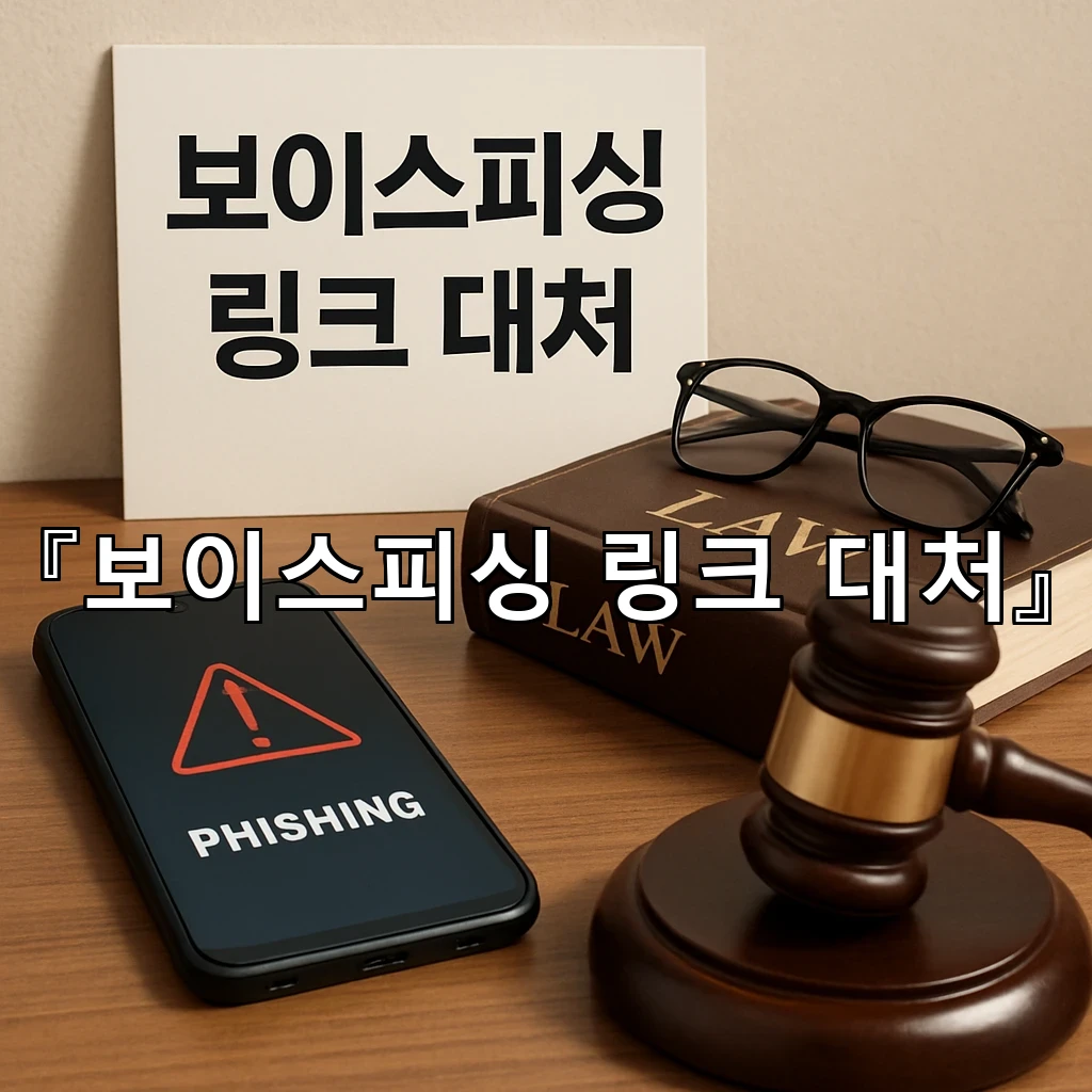 보이스피싱링크대처 알림을 본 뒤 멈추고 확인할 핵심 순서 정리