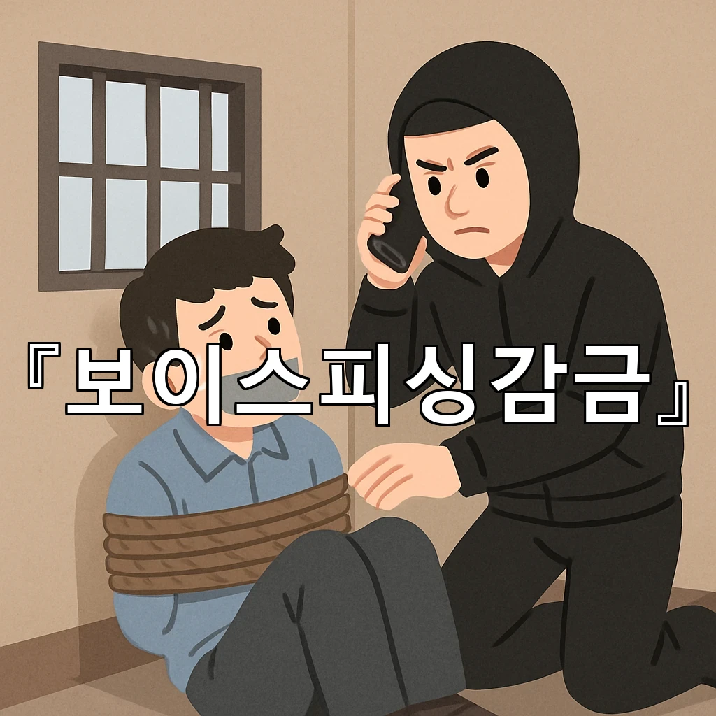 보이스피싱감금 불안한 순간에 기억해야 할 대처의 기준과 순서