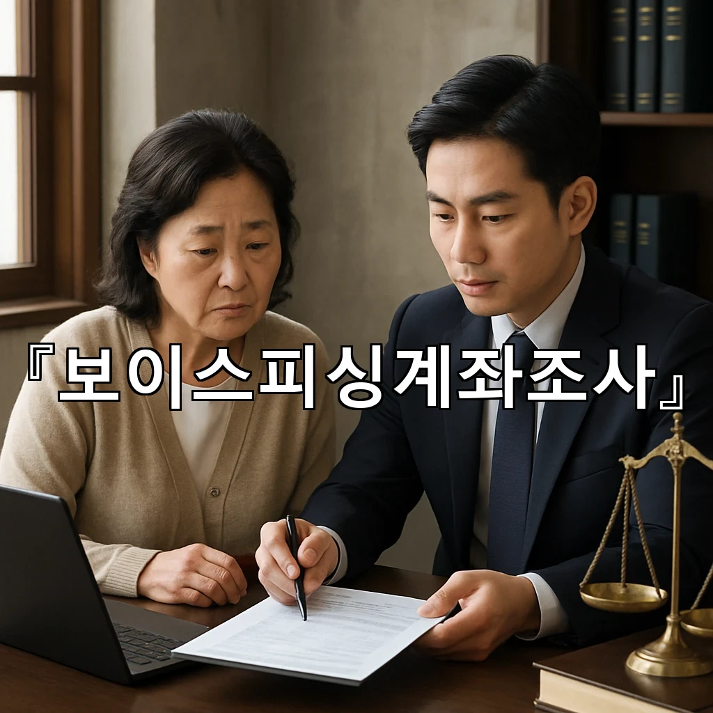 보이스피싱계좌조사 거래 흐름을 따라가며 숨은 단서를 찾는 방법