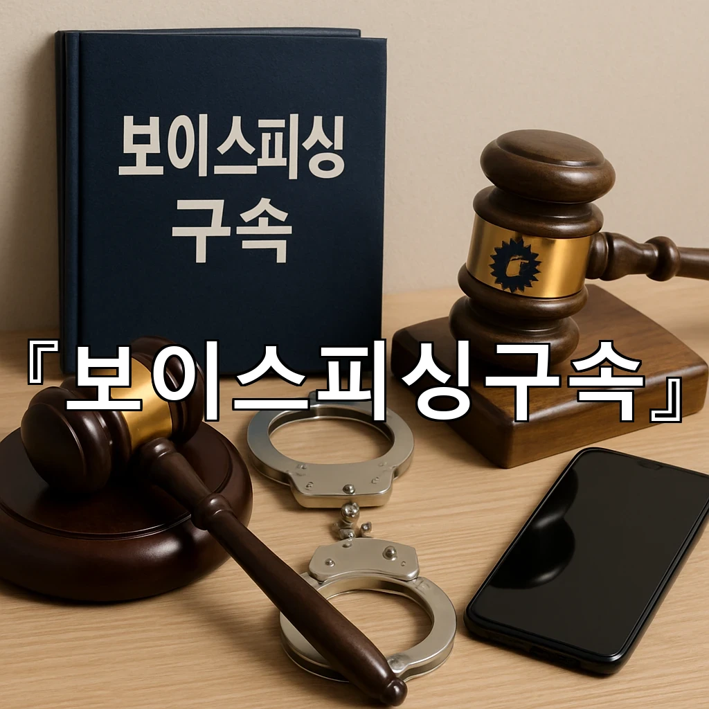 보이스피싱구속 수사 흐름을 따라가며 짚는 핵심 쟁점 정리