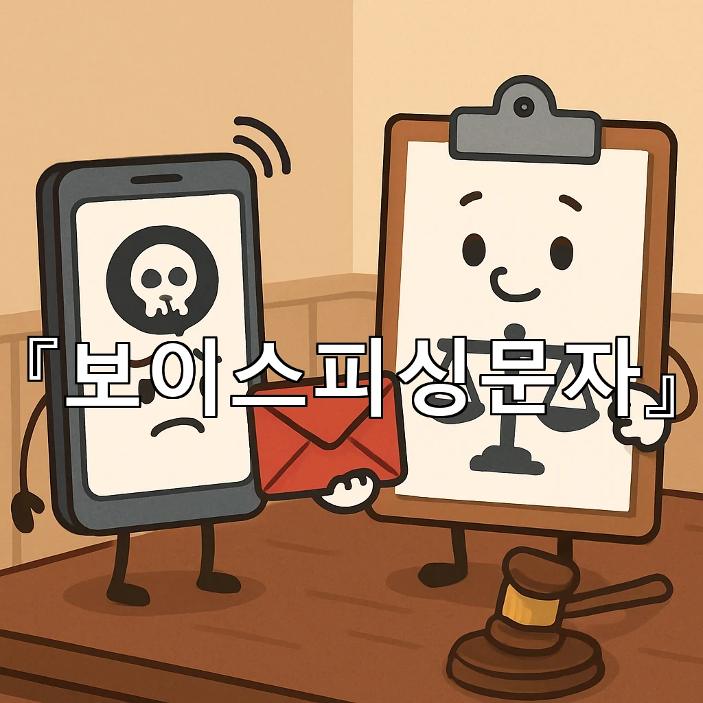 보이스피싱문자 아침 알림처럼 들어온 의심 신호를 읽는 법