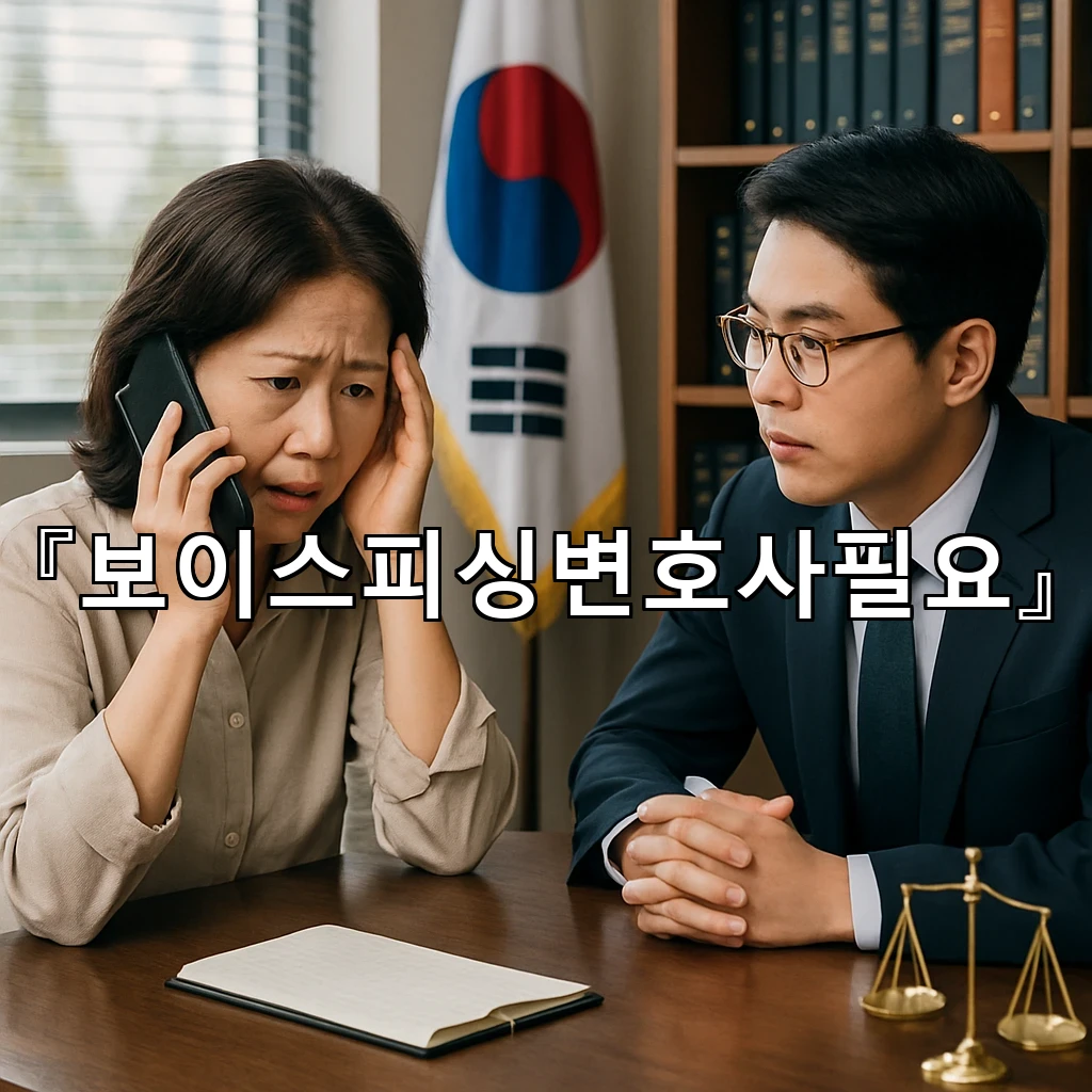 보이스피싱변호사필요 계좌가 묶인 뒤 알아두면 좋은 대응 흐름