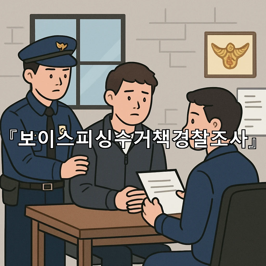 보이스피싱수거책경찰조사 초반에 흔들리지 않는 진술 정리의 핵심