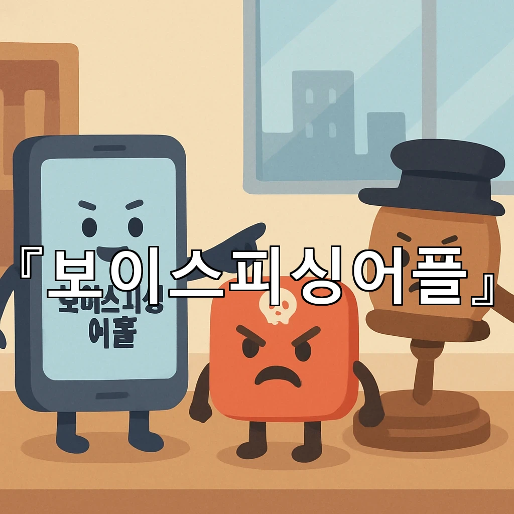 보이스피싱어플 의심 신호를 읽어내는 생활 속 점검 기준