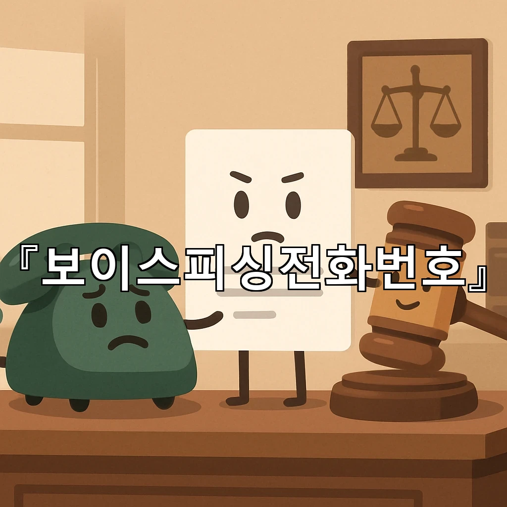 보이스피싱전화번호 기록만 남겨도 달라지는 첫 대응의 핵심 습관