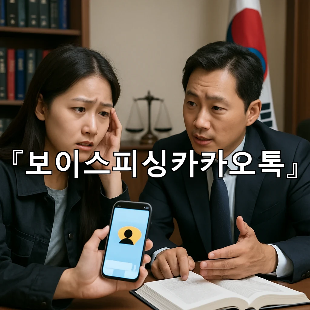 보이스피싱카카오톡으로 이어진 연락에서 판단을 흐리는 말의 구조
