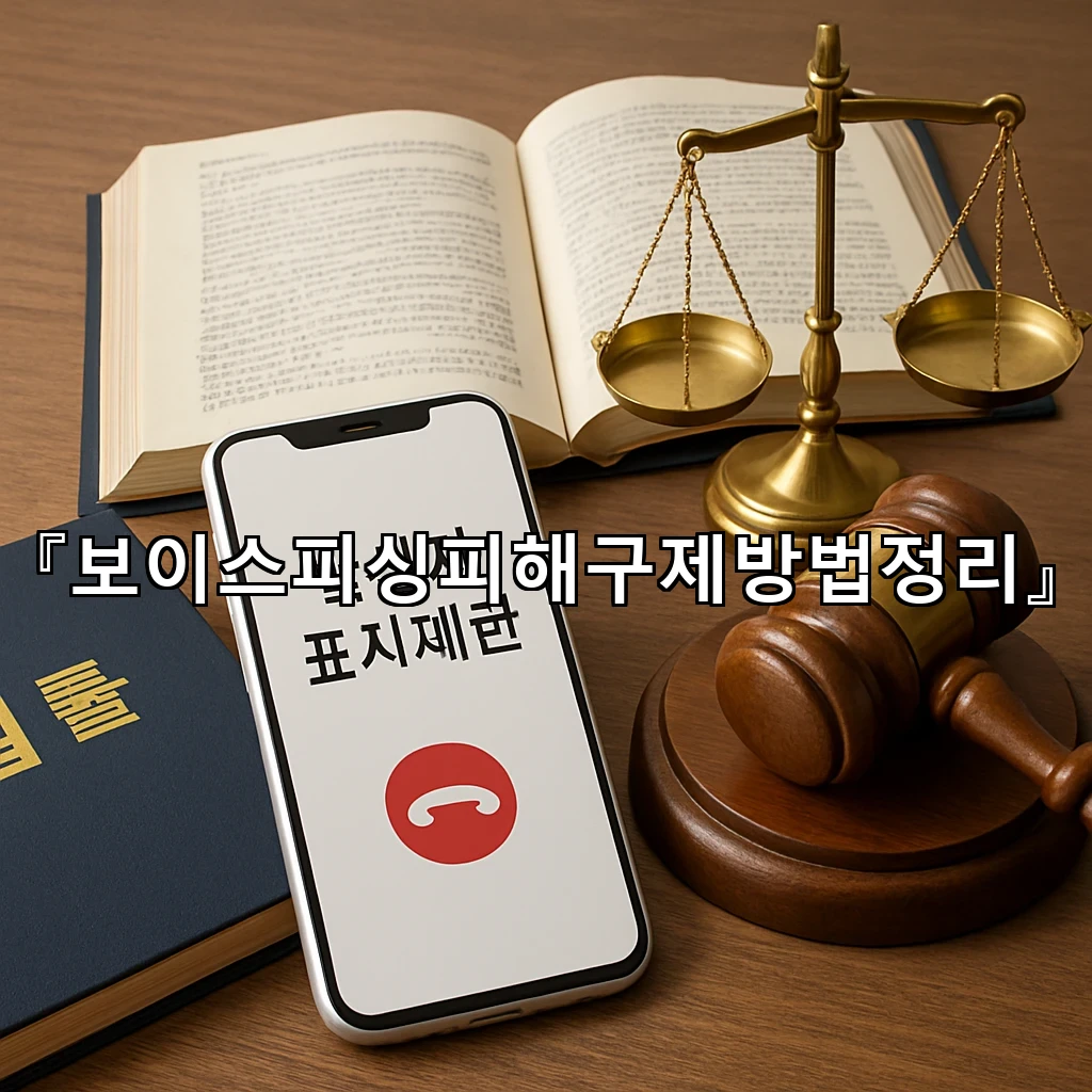 보이스피싱피해구제방법정리