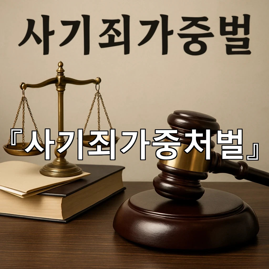 사기죄가중처벌 판결 흐름을 읽는 핵심 기준과 방어 포인트