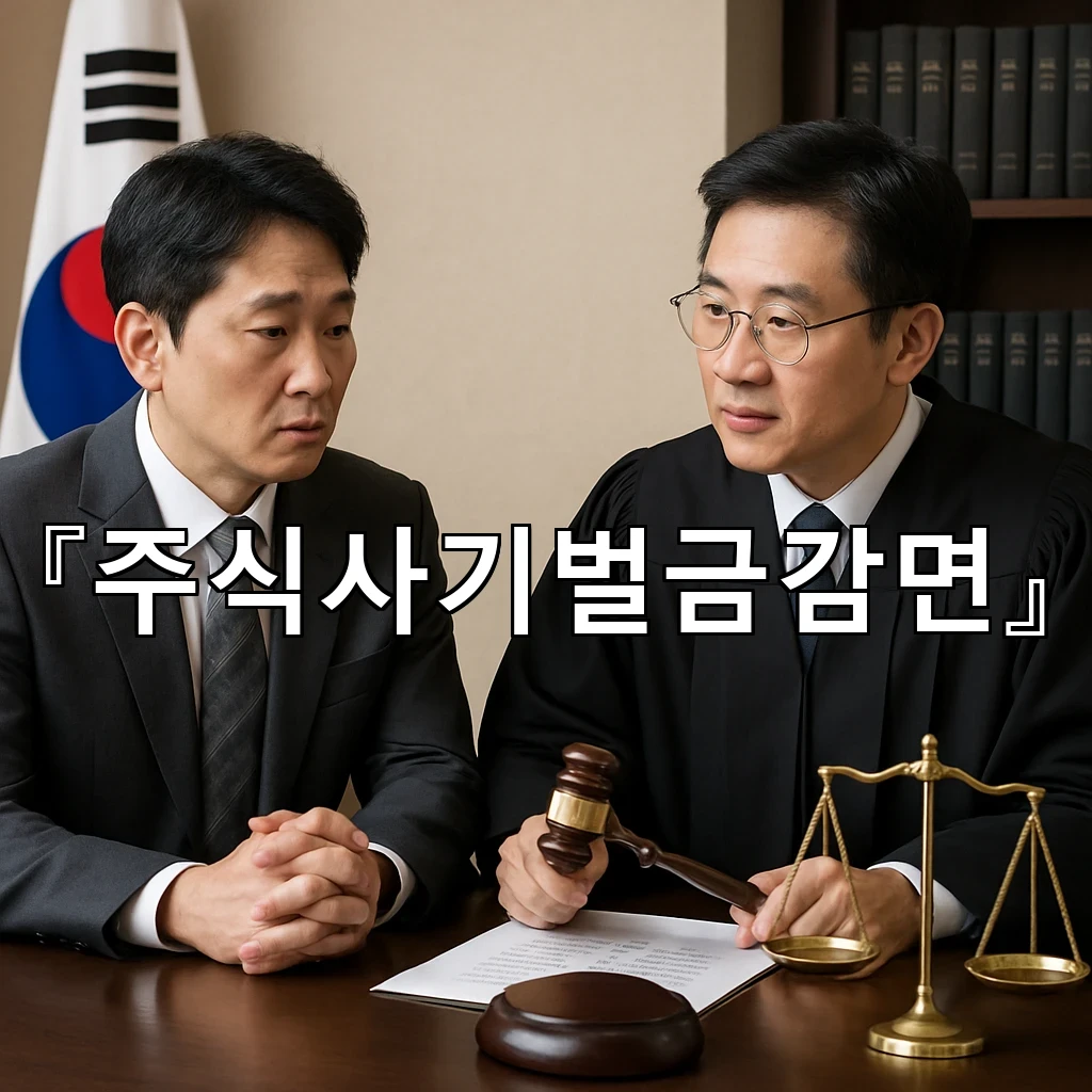 주식사기벌금감면 사건 흐름을 먼저 짚어보는 실무 관점 정리