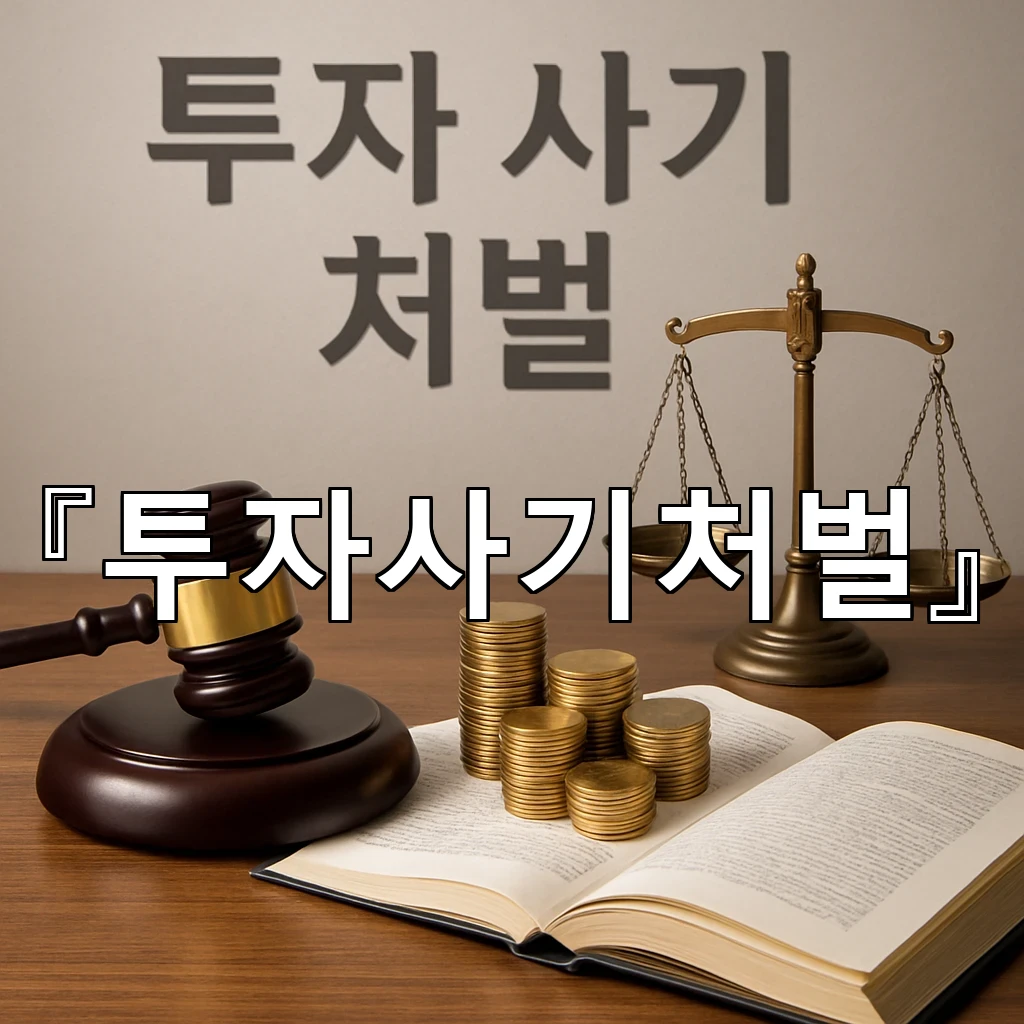 투자사기처벌 첫 대응이 결과를 바꾸는 이유와 실전 흐름