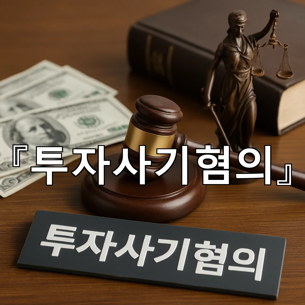 투자사기혐의 관련 자료를 모을 때 우선순위가 달라지는 이유