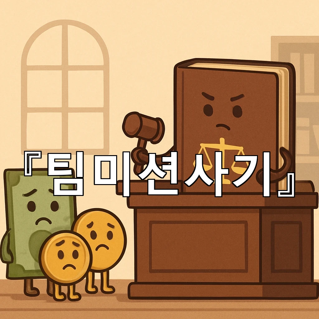 팀미션사기 흐름을 처음부터 다시 읽어보는 점검 기준 정리