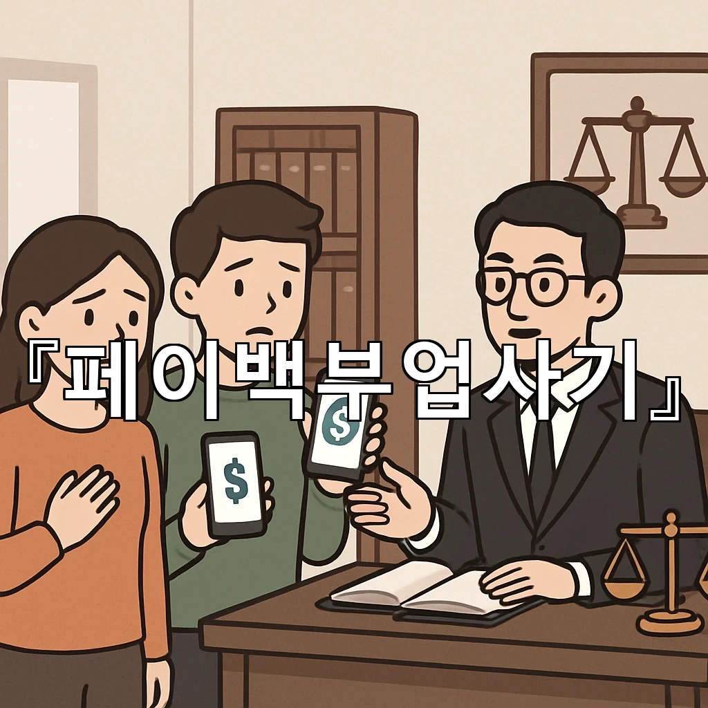 페이백부업사기처럼 보일 때 기록과 대응을 함께 정리하기