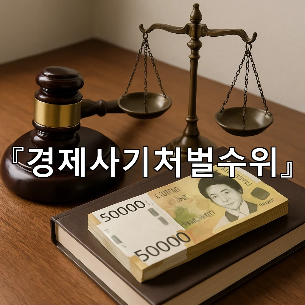 경제사기처벌수위 판단이 달라지는 순간의 기준과 해석 정리
