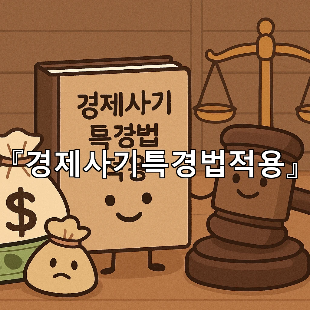 경제사기특경법적용 복잡한 거래 구조를 풀어보는 실전 해석