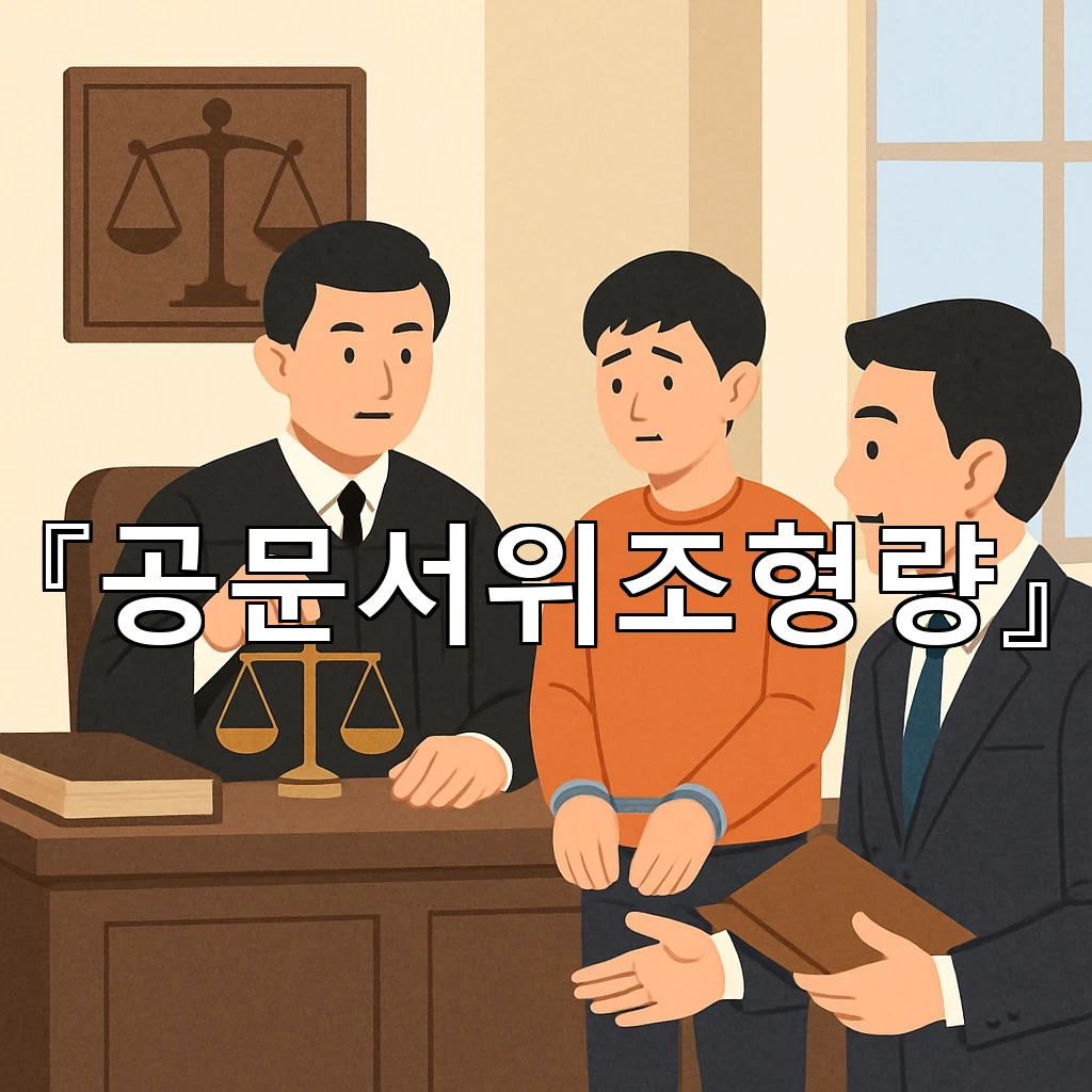 공문서위조형량 사건이 불러오는 판단 기준과 대응의 흐름